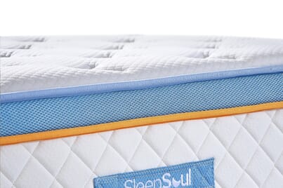 An image for SleepSoul Heaven 2000 CoolGel Pillow Top Mattress