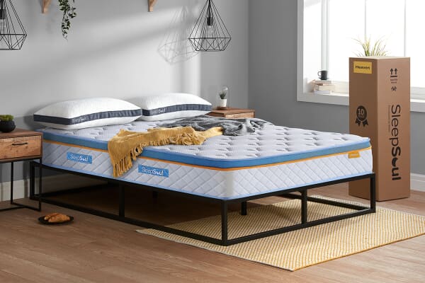An image for SleepSoul Heaven 2000 CoolGel Pillow Top Mattress