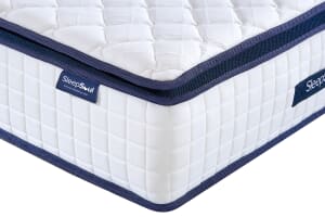 A product image for the SleepSoul Bliss 1500 Pocket Memory Pillow Top Mattress