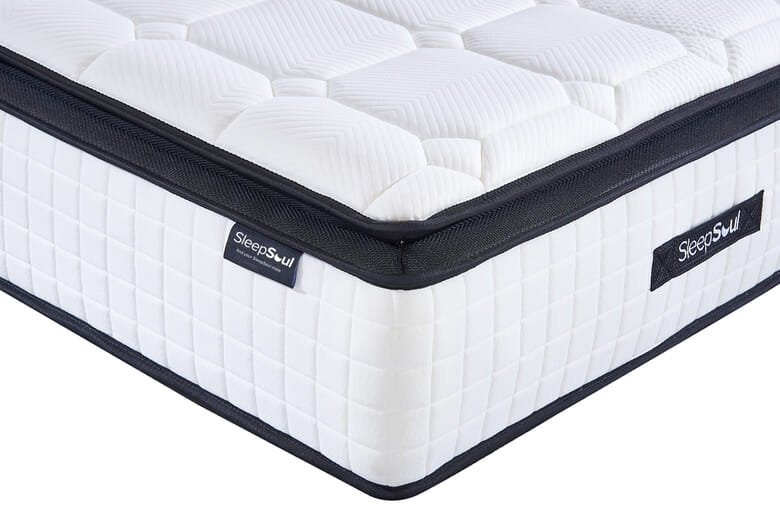 Product photograph of Sleepsoul Bliss 2000 Memory Pillow Top Mattress Single from Mattressnextday