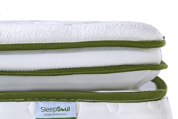 An image for SleepSoul Space 4000 Orthopaedic CoolGel Mattress