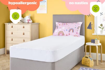 An image for Silentnight Healthy Growth Waterproof Mattress Protector