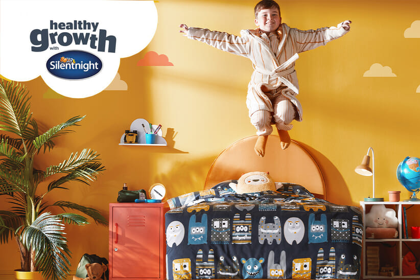An image for Silentnight Healthy Growth Waterproof Mattress Protector Single