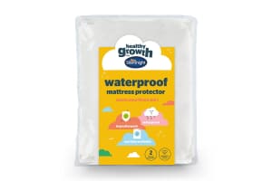 A product image for the Silentnight Healthy Growth Waterproof Mattress Protector Single