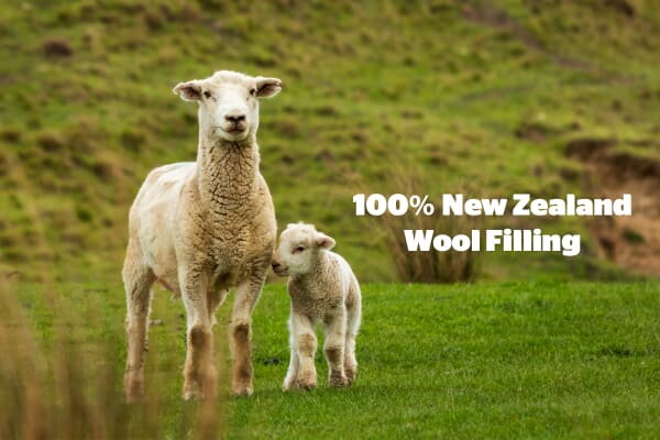 An image for Silentnight Natural Wool Collection Mattress Topper