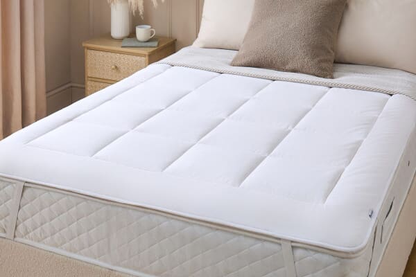 An image for Silentnight Natural Wool Collection Mattress Topper