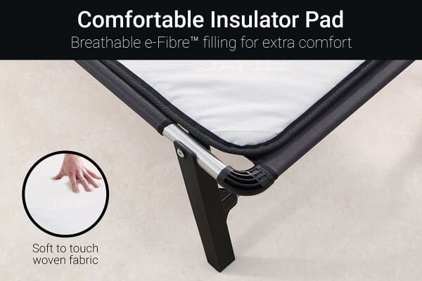 An image for Jay-Be LE59 Lite Folding Bed with Mattress