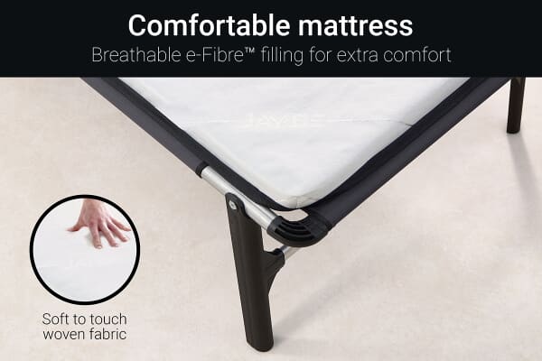 An image for Jay-Be CE70 Compact Folding Bed with Mattress