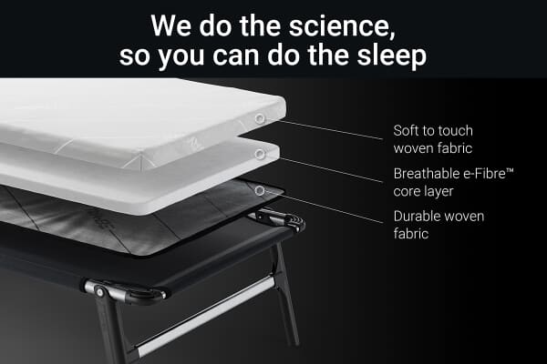 An image for Jay-Be CE70 Compact Folding Bed with Mattress