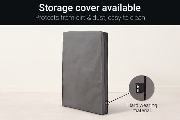 An image for Jay-Be CE120 Compact Folding Small Double Bed with Mattress