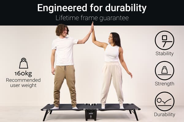 An image for Jay-Be HE70 Hideaway Folding Bed with e-Fibre Mattress