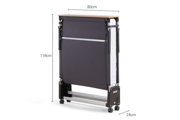 An image for Jay-Be RE80 Rollaway Folding Bed with e-Fibre Mattress