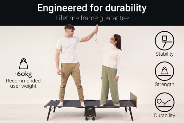 An image for Jay-Be RE80 Rollaway Folding Bed with e-Fibre Mattress