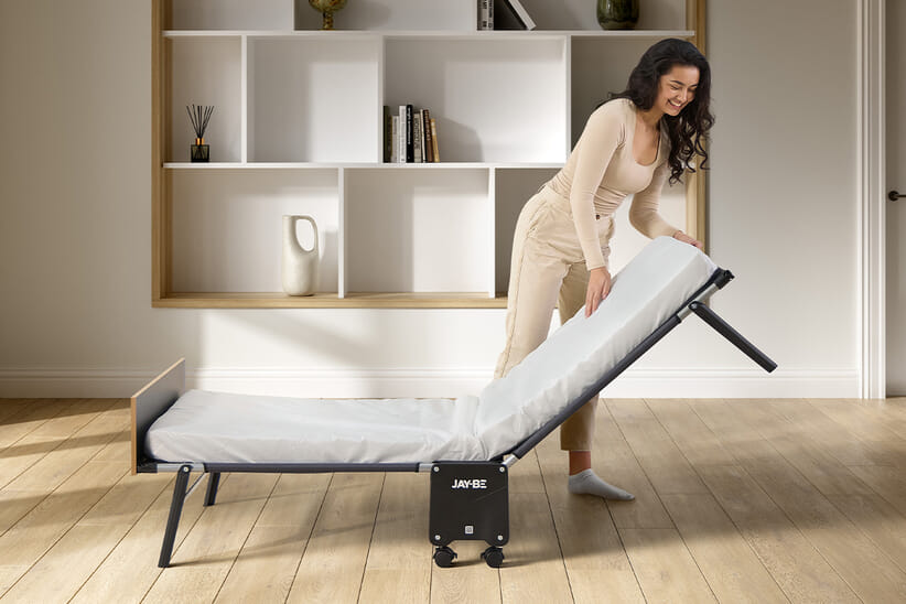 An image for Jay-Be RE80 Rollaway Folding Bed with e-Fibre Mattress