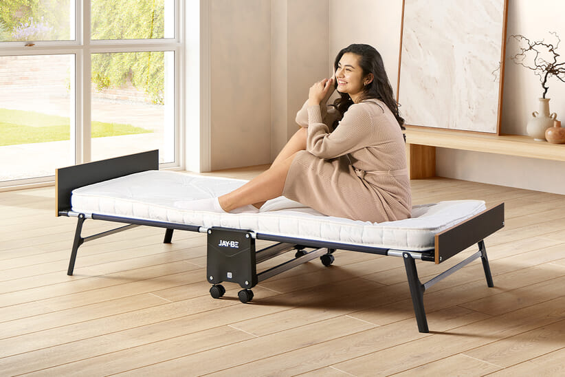 An image for Jay-Be GP80 Grand Folding Bed with e-Pocket Mattress 