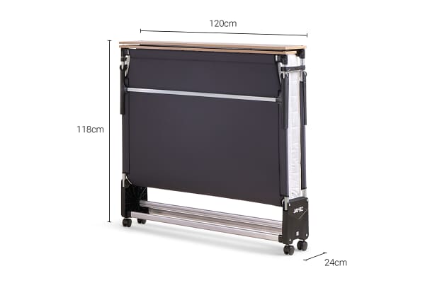 An image for Jay-Be GP120 Grand Folding Small Double Bed with e-Pocket Mattress