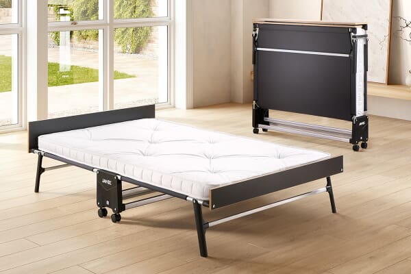 An image for Jay-Be GP120 Grand Folding Small Double Bed with e-Pocket Mattress