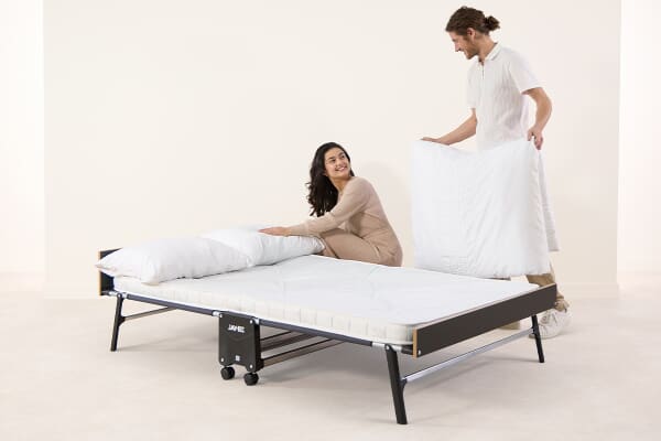 An image for Jay-Be GP120 Grand Folding Small Double Bed with e-Pocket Mattress