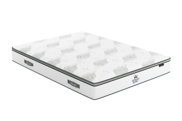 An image for Spring King® Deluxe Ortho 2000 Gel Hybrid Mattress + Premium Divan Bed