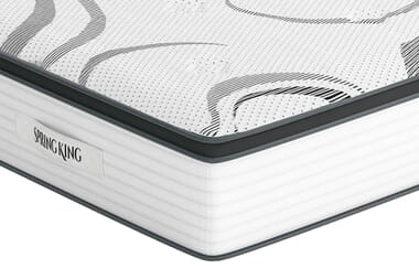 An image for Spring King® Supreme 3000 Gel Hybrid Mattress + Premium Divan Bed