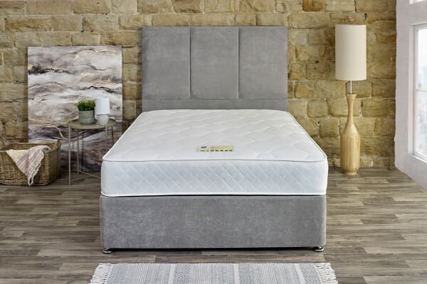 An image for Shire Bed Company Memory Deluxe 1000 Mattress + Premium Divan Bed
