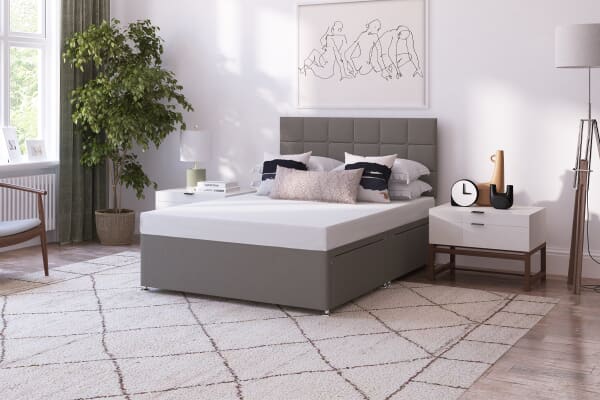 An image for Value Eco Foam Mattress + Premium Divan Bed