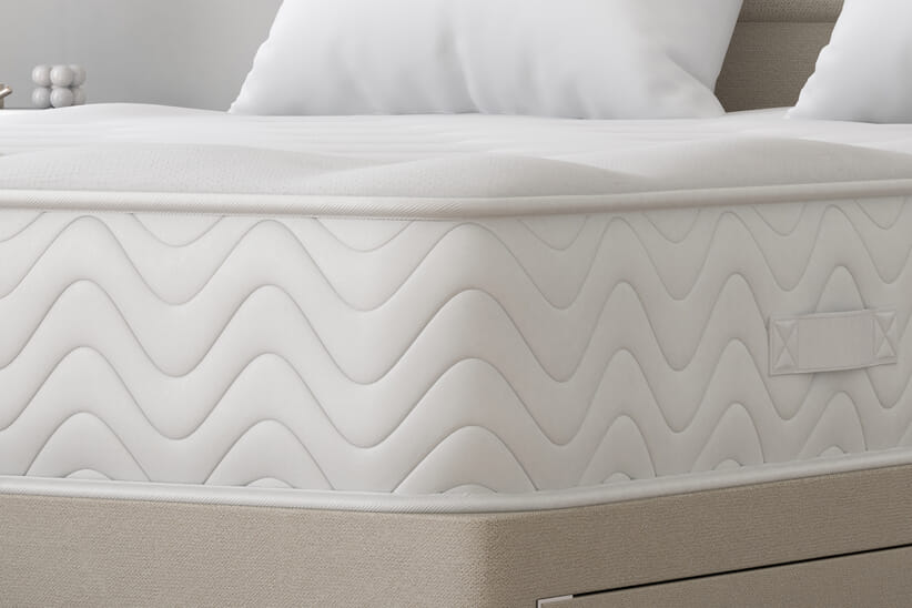 An image for Spring King® Memory Ortho Mattress + Premium Divan Bed