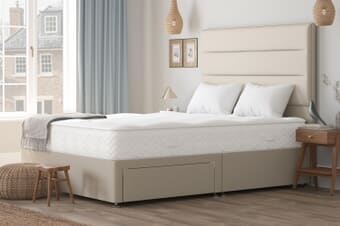 A product image for the Spring King® Memory Ortho Mattress + Premium Divan Bed