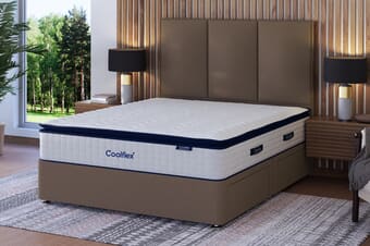 A product image for the Coolflex® Premium Memory Hybrid Mattress + Premium Divan Bed
