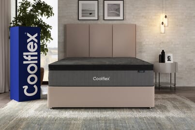 An image for Coolflex® Hybrid CHILL Mattress + Premium Divan Bed