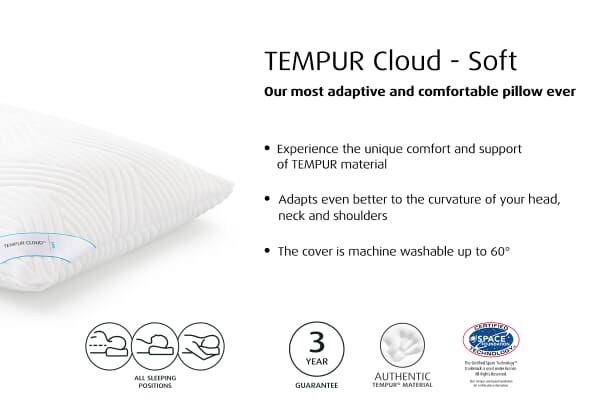 An image for TEMPUR® Cloud™ Pillow - Soft