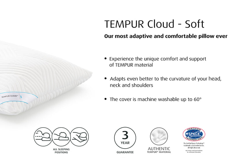 An image for TEMPUR® Cloud™ Pillow - Soft