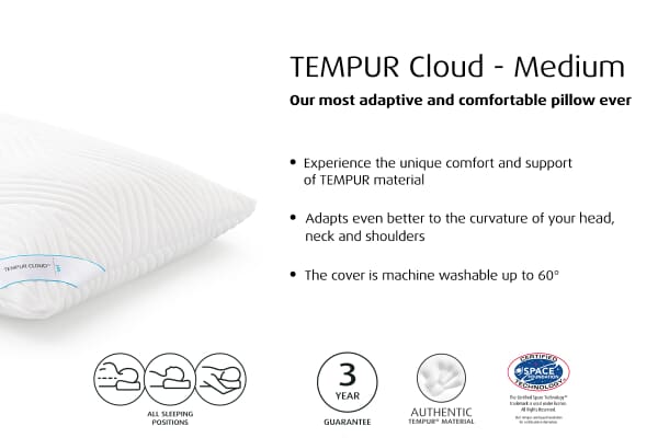 An image for TEMPUR® Cloud™ Pillow - Medium
