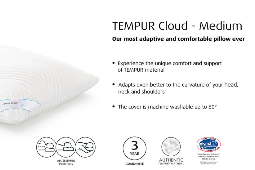 An image for TEMPUR® Cloud™ Pillow - Medium
