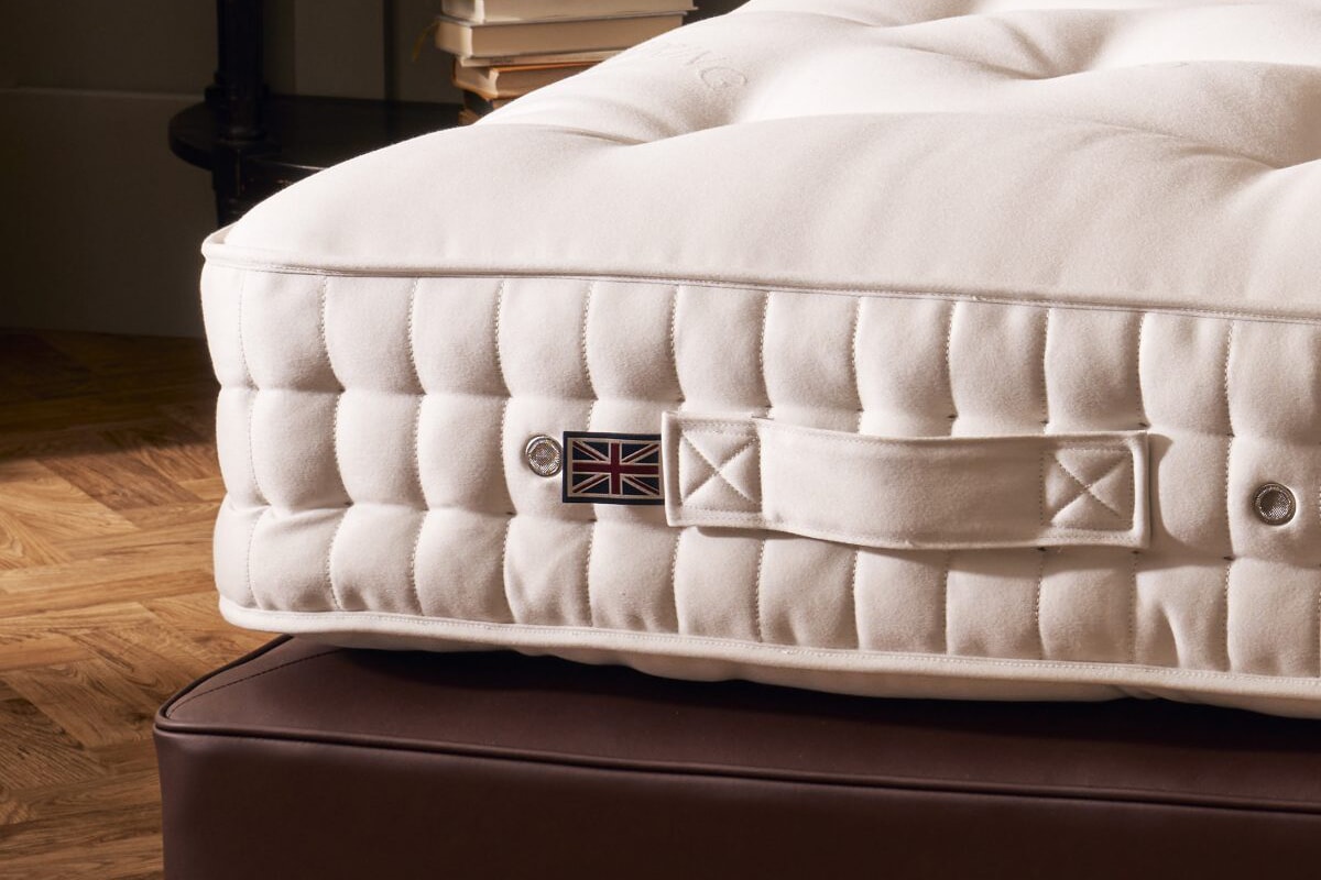 Vispring Traditional Bedstead Mattress - Medium + Premium Divan Bed Set An image for Vispring Traditional Bedstead Mattress - Medium + Premium Divan Bed Set