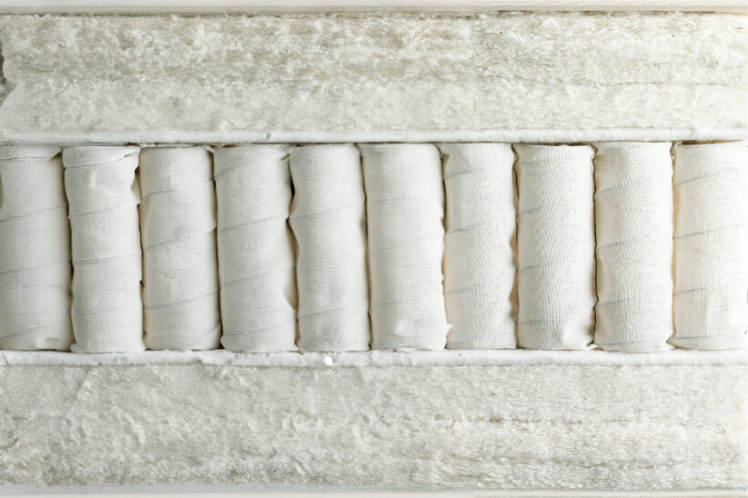An image for Vispring Traditional Bedstead Mattress - Medium + Premium Divan Bed Set