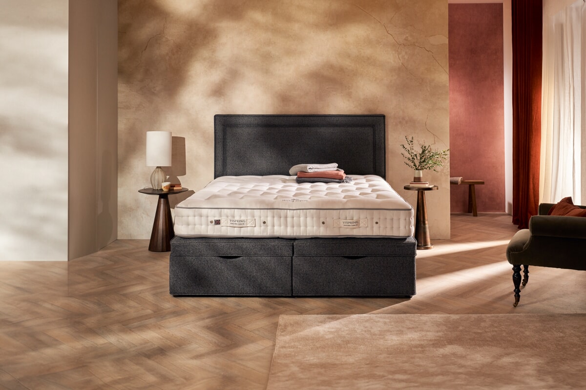 Vispring Realm Bedstead Mattress - Firm + Premium Divan Bed Set An image for Vispring Realm Bedstead Mattress - Firm + Premium Divan Bed Set