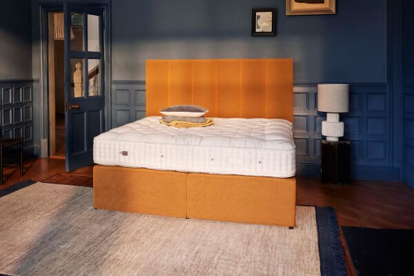 An image for Vispring Distinction Bedstead Mattress - Medium + Premium Divan Bed Set