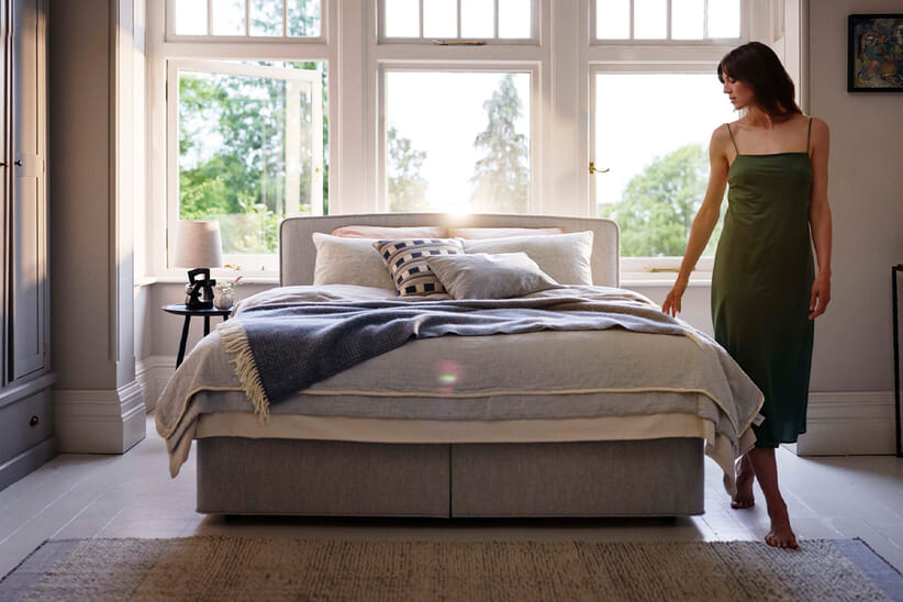An image for Vispring Elite Mattress - Firm + Premium Divan Bed Set