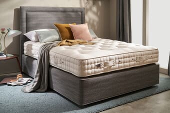 A product image for the Vispring Baronet Superb Mattress - Medium + Premium Divan Bed Set