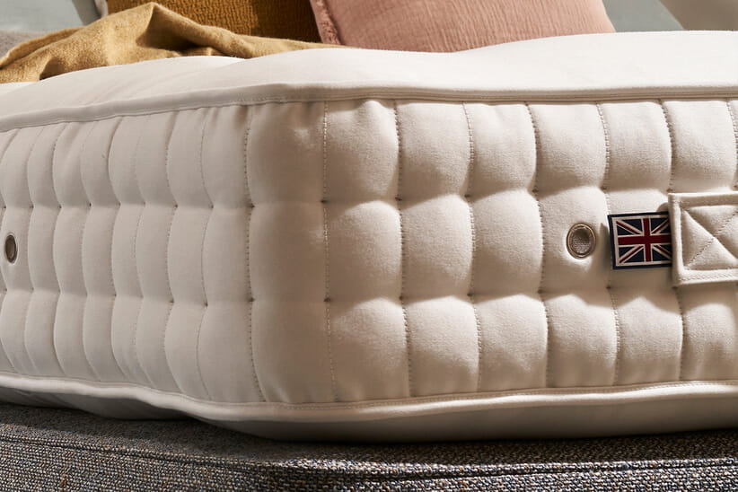 An image for Vispring Baronet Superb Mattress - Firm + Premium Divan Bed Set