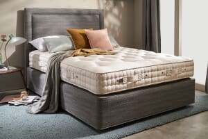 A product image for the Vispring Baronet Superb Mattress - Firm + Premium Divan Bed Set