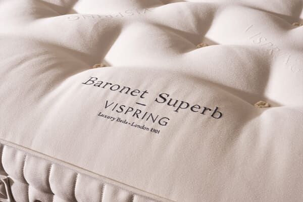 An image for Vispring Baronet Superb Mattress - Soft + Premium Divan Bed Set