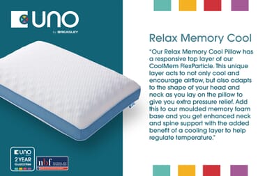 An image for UNO® Relax Memory Cool Pillow