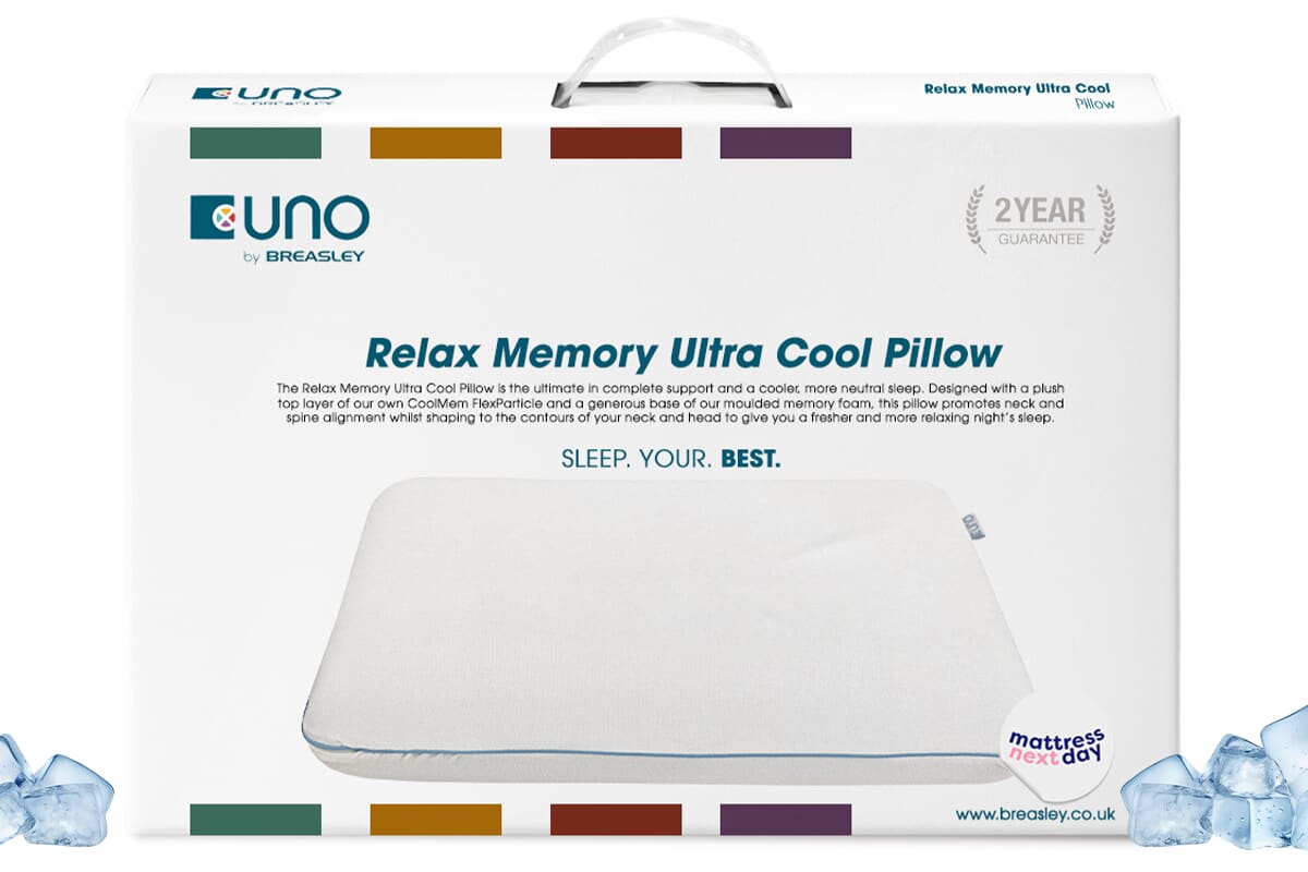 UNO® Relax Memory Ultra Cool Pillow