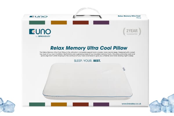 An image for UNO® Relax Memory Ultra Cool Pillow