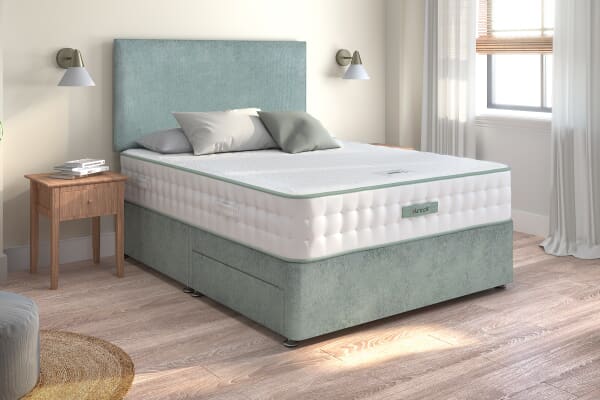 An image for Dunlopillo® Meya Latex Hybrid Mattress  + Premium Divan Bed