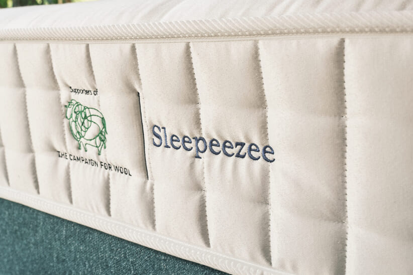 An image for Sleepeezee Campaign for Wool Luxe 1200 Mattress + Premium Divan Bed