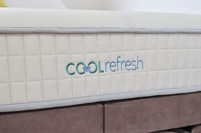 An image for Sleepeezee Cool Refresh 1600 Memory Hybrid Mattress + Premium Divan Bed