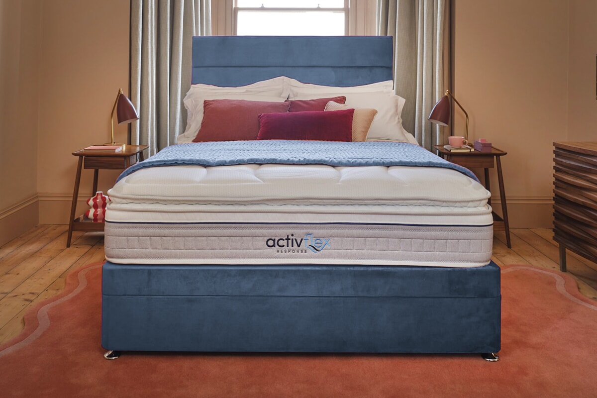 Sleepeezee ActivFlex Response 3600 Memory Mattress + Premium Divan Bed An image for Sleepeezee ActivFlex Response 3600 Memory Mattress + Premium Divan Bed